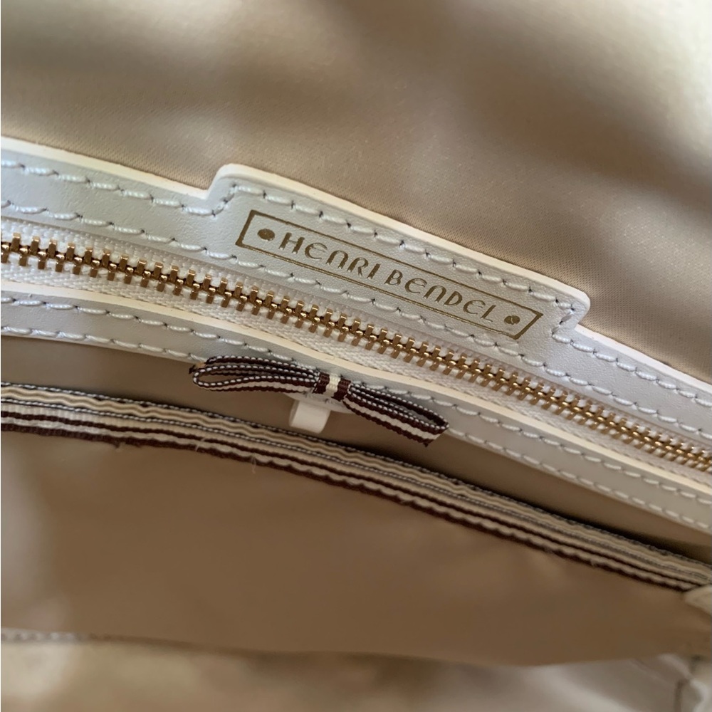 RARE! henri bendel ‘Dalton’ Iridescent Mermaid Large Satchel / Tote Bag - Picture 12 of 16